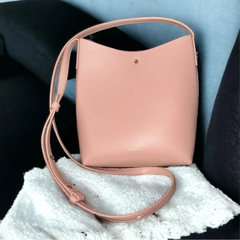 Samara Peony Vegan Leather Shoulder/Crossbody Purse - Picture 1 of 4